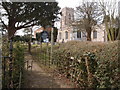 Entrance to the Churchyard at Stockerston