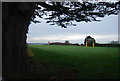 Rugby pitch on the edge of Teignmouth