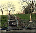 Steps at the western end of Dunwich Drive, Swindon