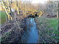 Stream flows towards Wootton Bassett Road, Swindon