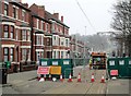 Noel Street: closed for tramway track renewal