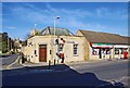 Bank, Post Office and butcher in Church Road, Bishop