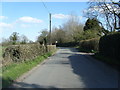 SJ7963 : Moorhead Lane looking east by Colin Pyle