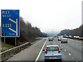 Southbound M3 after Junction 12