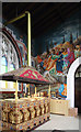 St John the Baptist, Wightman Road - Wall painting