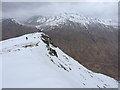 NH0419 : On the ridge overlooking Gleann Gnìomhaidh by Richard Law