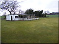 TG1208 : Marlingford Cricket Club Pavilion by Geographer