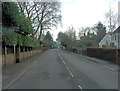 Bisham Road south of Marlow Bridge