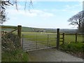 North-northeast view over Bennetts Court sports field