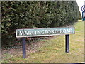 TG1310 : Marlingford Road sign by Geographer