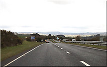 SY5292 : A35 approaching Askerswell turning by John Firth