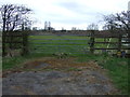 Field entrance off the A51