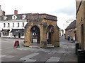 Market Cross outside Cross Keys