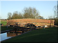 TL7106 : Canal bridge and lock gates, Chelmsford by Malc McDonald