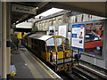 London Underground maintenance vehicle at Acton Town