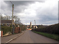 View down Gainsborough towards church