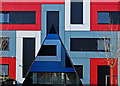 Entrance to Southend student accommodation building