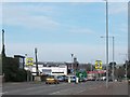 The A27 (Armagh Road) approaching the Fiveways Junction