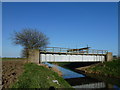 TF2715 : Former railway bridge over The South Holland Main Drain near Cowbit by Richard Humphrey