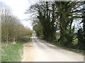 The road east from Grange Hill Farm