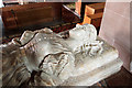 Church of St Mary & St Andrew, Condover - monument to Alice Cholmondeley (detail 1)