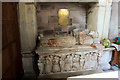 Church of St Mary & St Andrew, Condover - tomb-chest of Thomas Scriven & wife