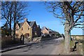 Grand sea-front houses at Dornoch