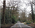 Ashdown Drive entrance off Hocombe Road