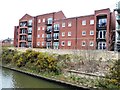 New flats east of Chester Road swingbridge