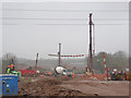 Progress at Fairham Brook bridge