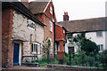 SU7845 : Cottages, at Bury Court, Bentley - May 1995 by Phil Champion