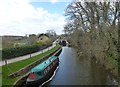 Dowley Gap lock from the footbridge