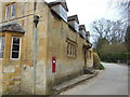 The Victorian  post box at Wood Stanway