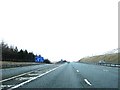 A74(M) southbound