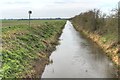 TF3861 : East Fen Catchwater Drain by J.Hannan-Briggs