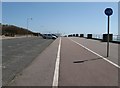 Cycle path by Marine Parade Seaford