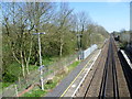 Harrietsham station from the footbridge