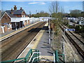 Lenham station from the footbridge