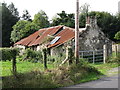 Derelict tin-roofed cottage on Station Road, Ballyward