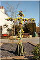 SK9772 : Easter cross by Richard Croft