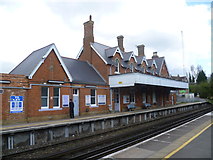 TQ6057 : Borough Green & Wrotham station by Marathon
