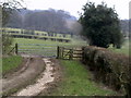 Chess Valley route near to Blackwell Farm