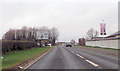 Roundabout west of Weyhill