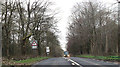 A346 at south end of Savernake Forest