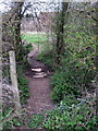 Ad Hoc footpath to the houses beyond