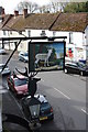 White Hart Inn sign and lamp