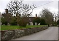 The road by the church in Wilcot