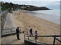 Part of Langland Bay sands