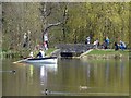 ST3093 : Cwmbran Boating Lake by Robin Drayton