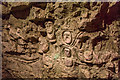 Carving in Chislehurst Caves, Kent